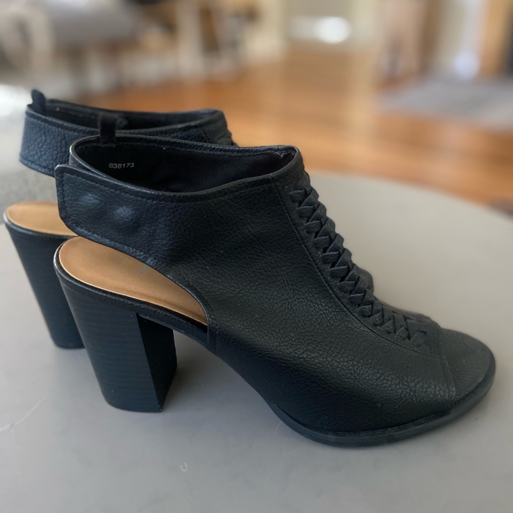 Gap Peep Toe Woven Summer Boots
